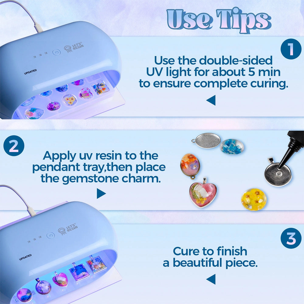 DIY Gems Resin Molds For UV Resin