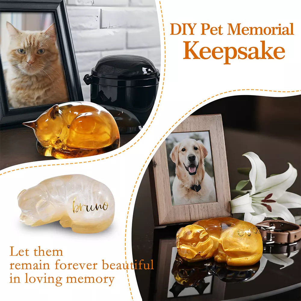 Animal Resin Molds For Pet Memorial Statue