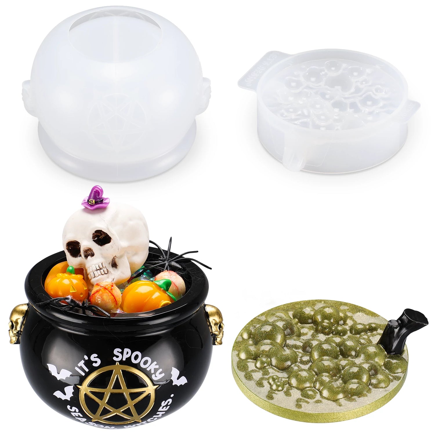 Witch Silicone Resin Mold