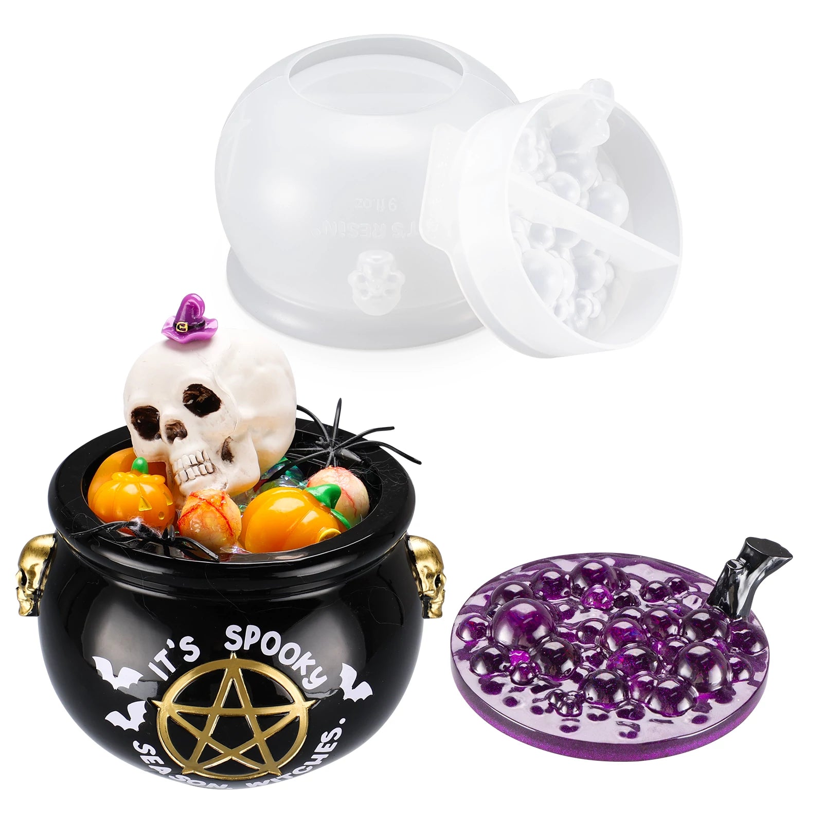 Witch Cauldron Silicone Mold