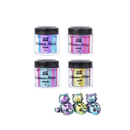 Chameleon Mica Powder Set - Violet Ver