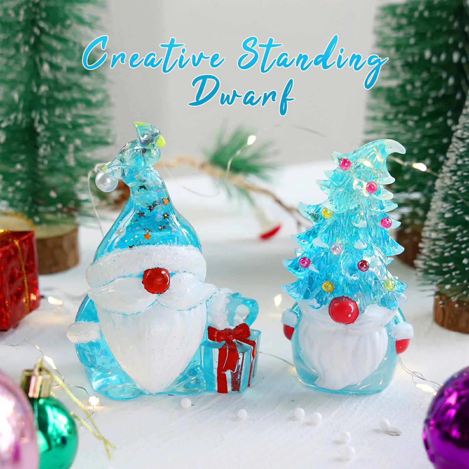 Christmas Gnomes Resin Molds