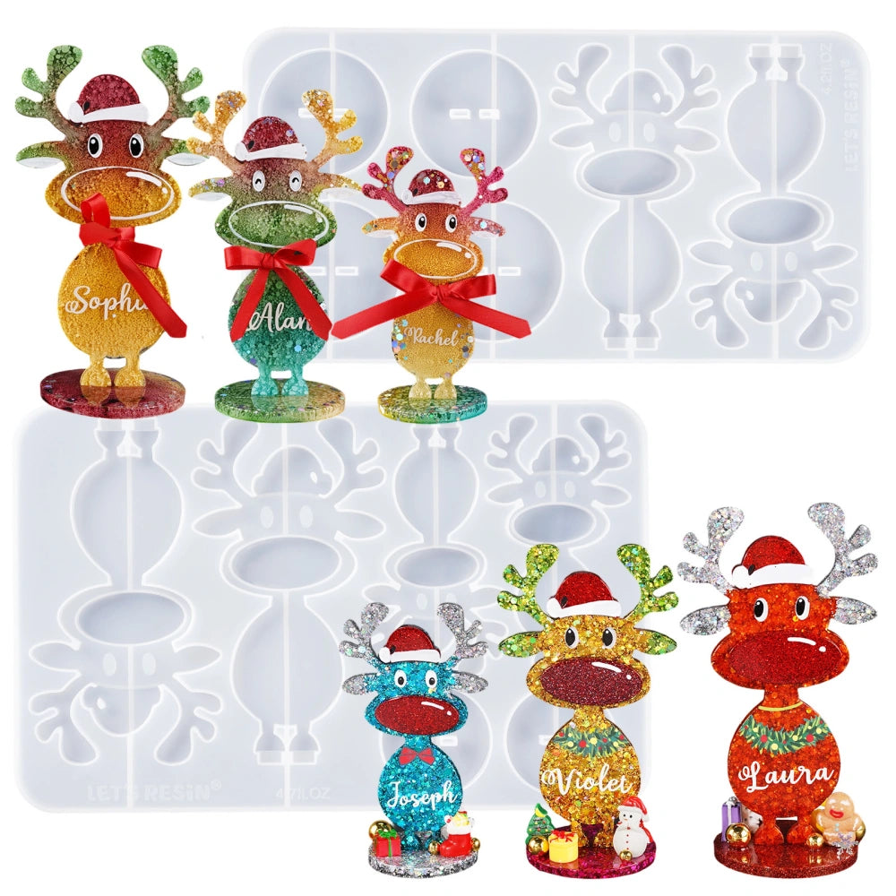 Reindeer Resin Molds