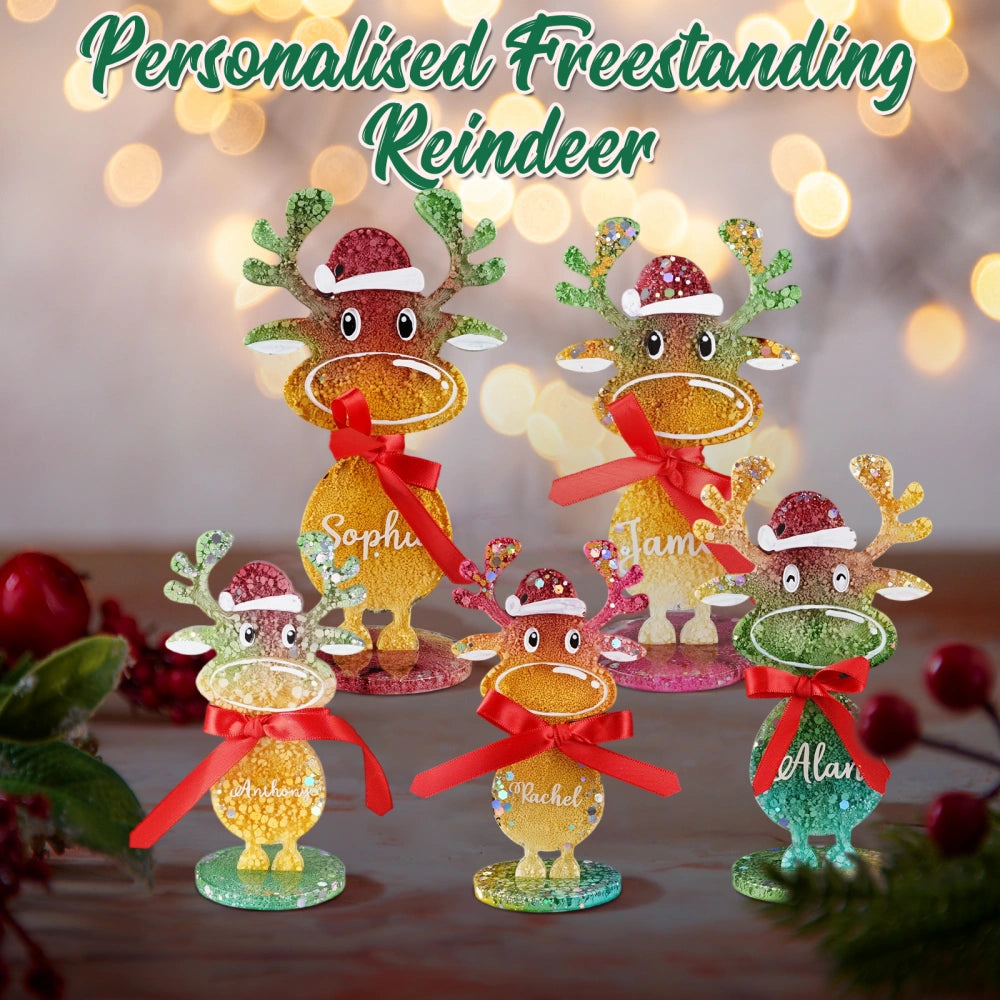 Christmas Reindeer Resin Molds