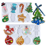 16 Designs Christmas Ornament Resin Molds