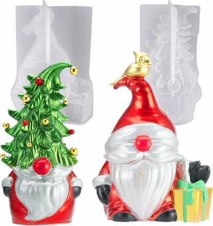 Christmas Gnomes Resin Mold