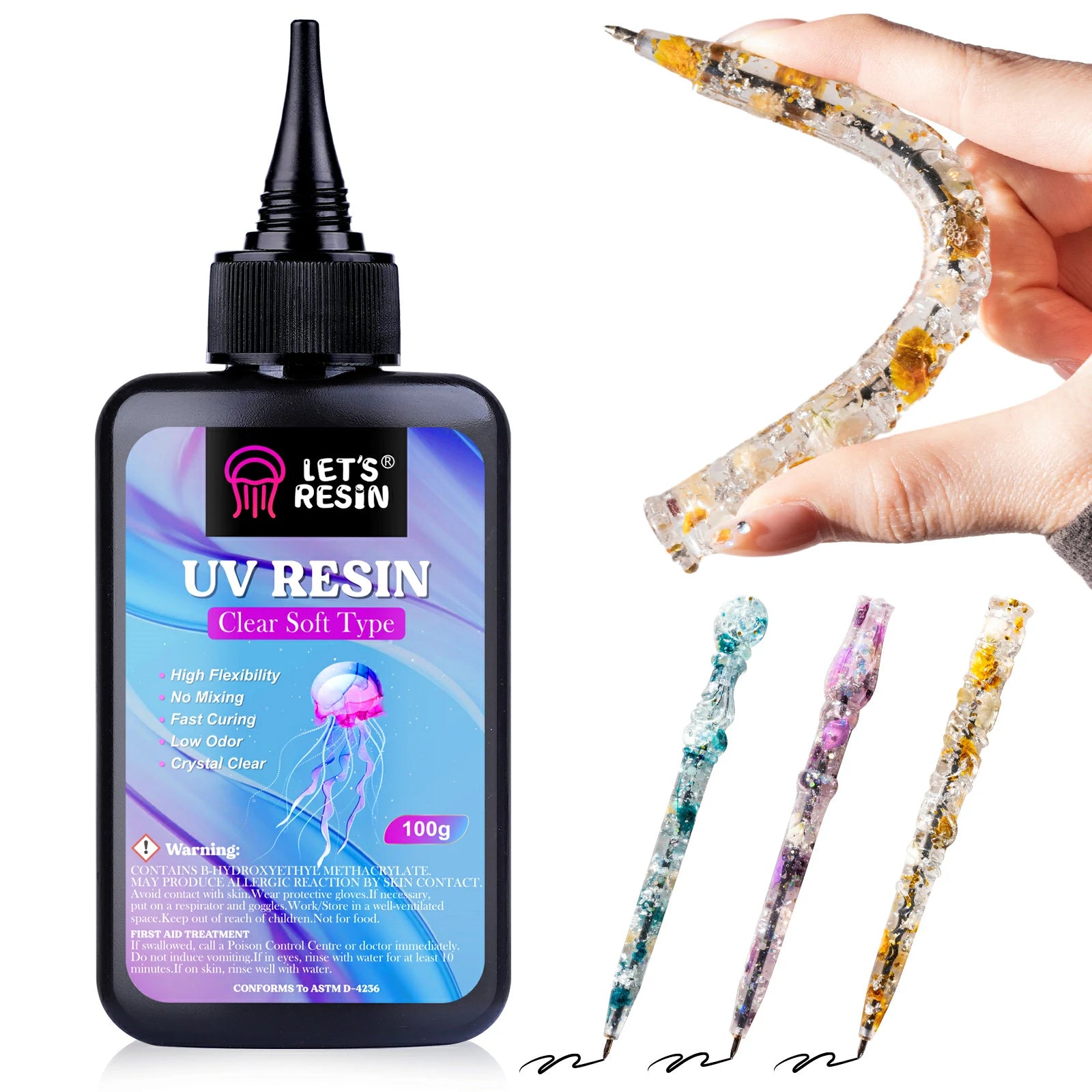 Let's Resin Soft UV Resin