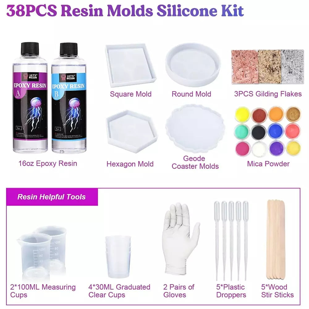 Epoxy Resin Kit for Beginners