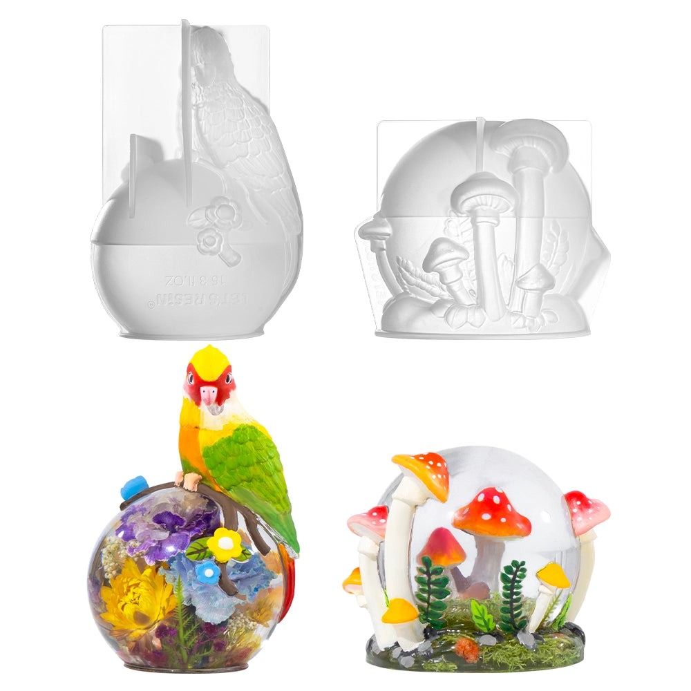 Crystal Ball Resin Molds