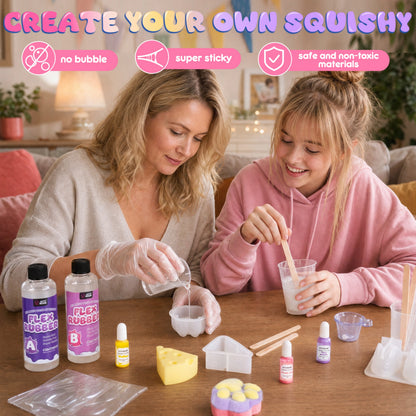 Cute Trio Taba Squishy Making All-in-one Kit