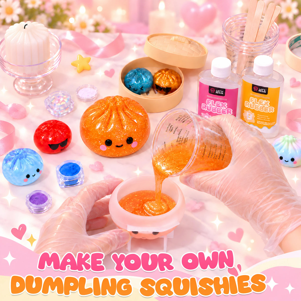 Dumpling Squishy Making All-in-one Kit