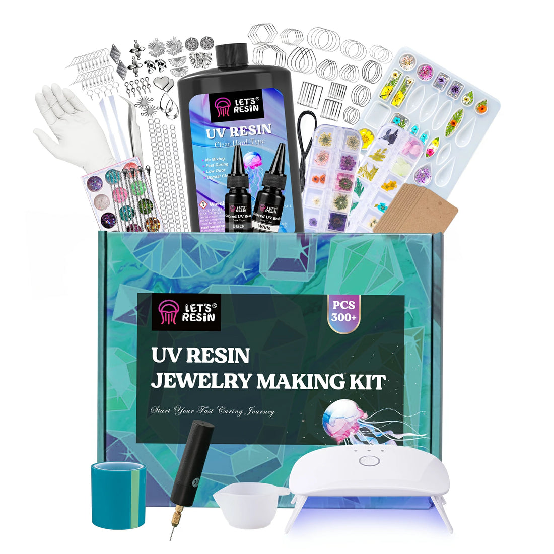 Epoxy Resin Kit All-in-One – Easy Starter Kits for DIY Resin Artists ...