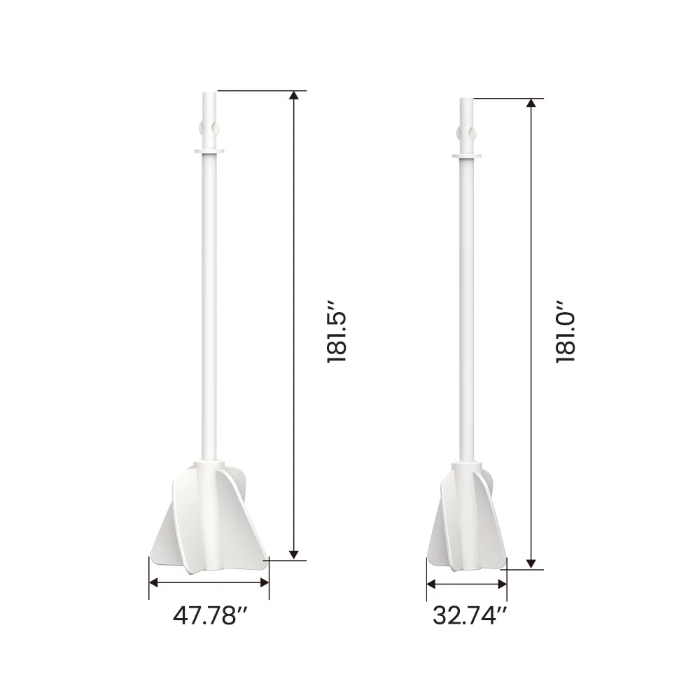M2 Electric Resin Mixer Pro Paddles - 6 Pcs