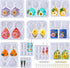 Earring Pendants Resin Molds