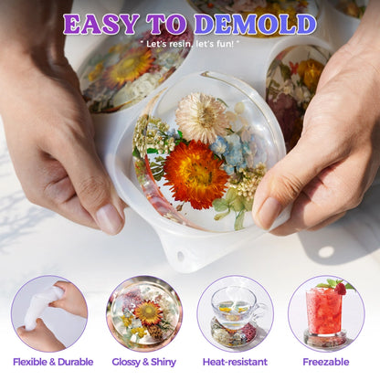silicone coaster molds