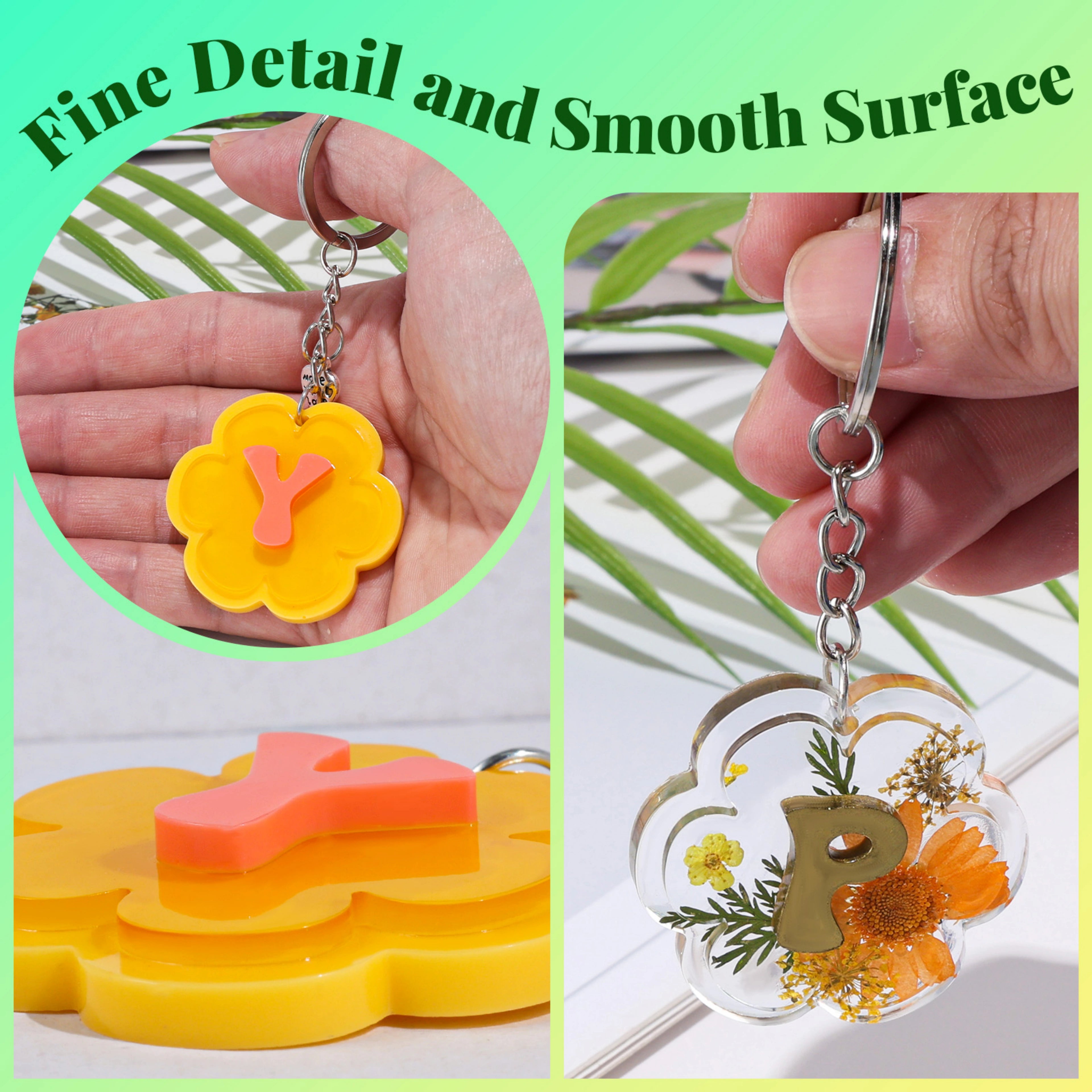 Flower Pendant Silicone Molds