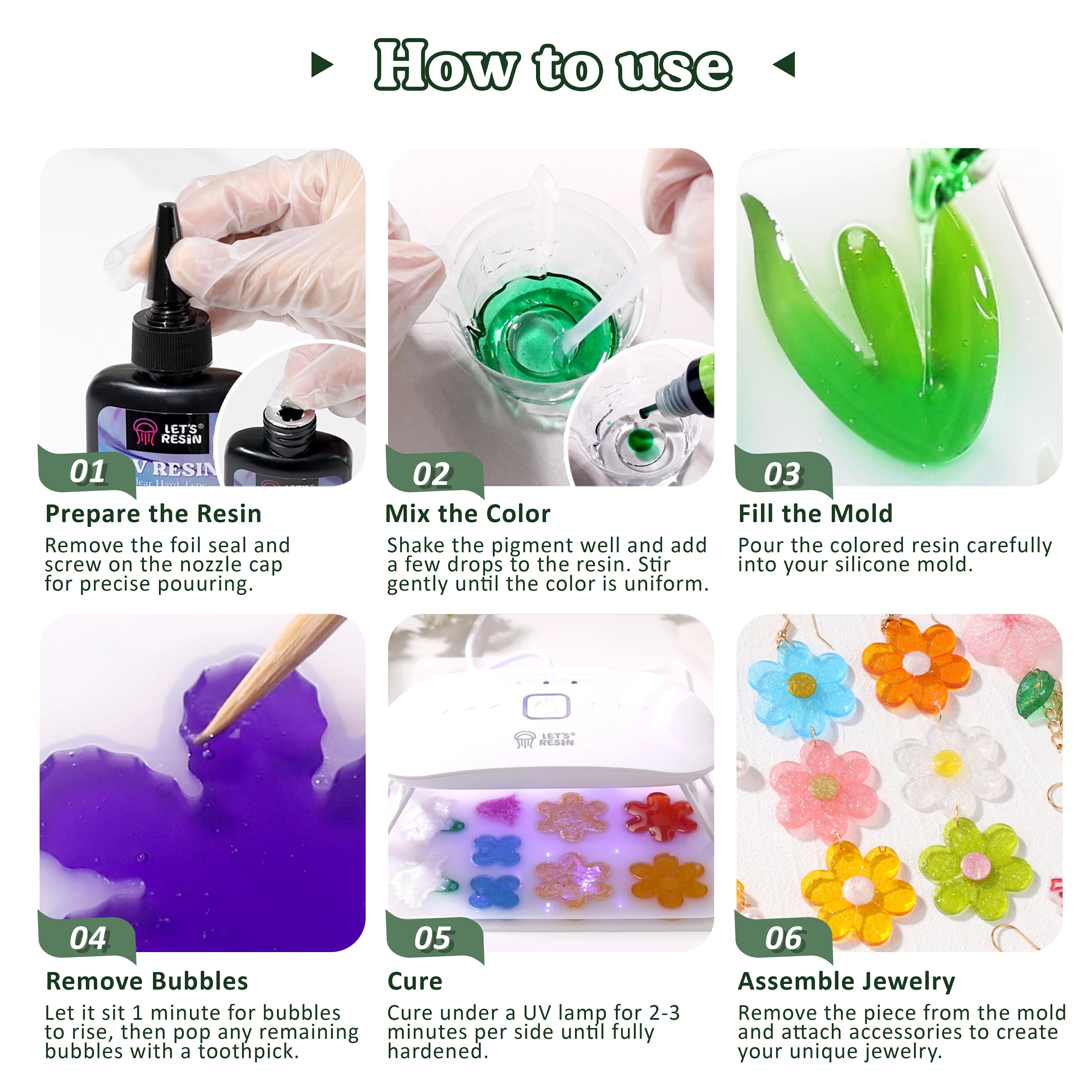 Flower Jewelry All-in-one Kit