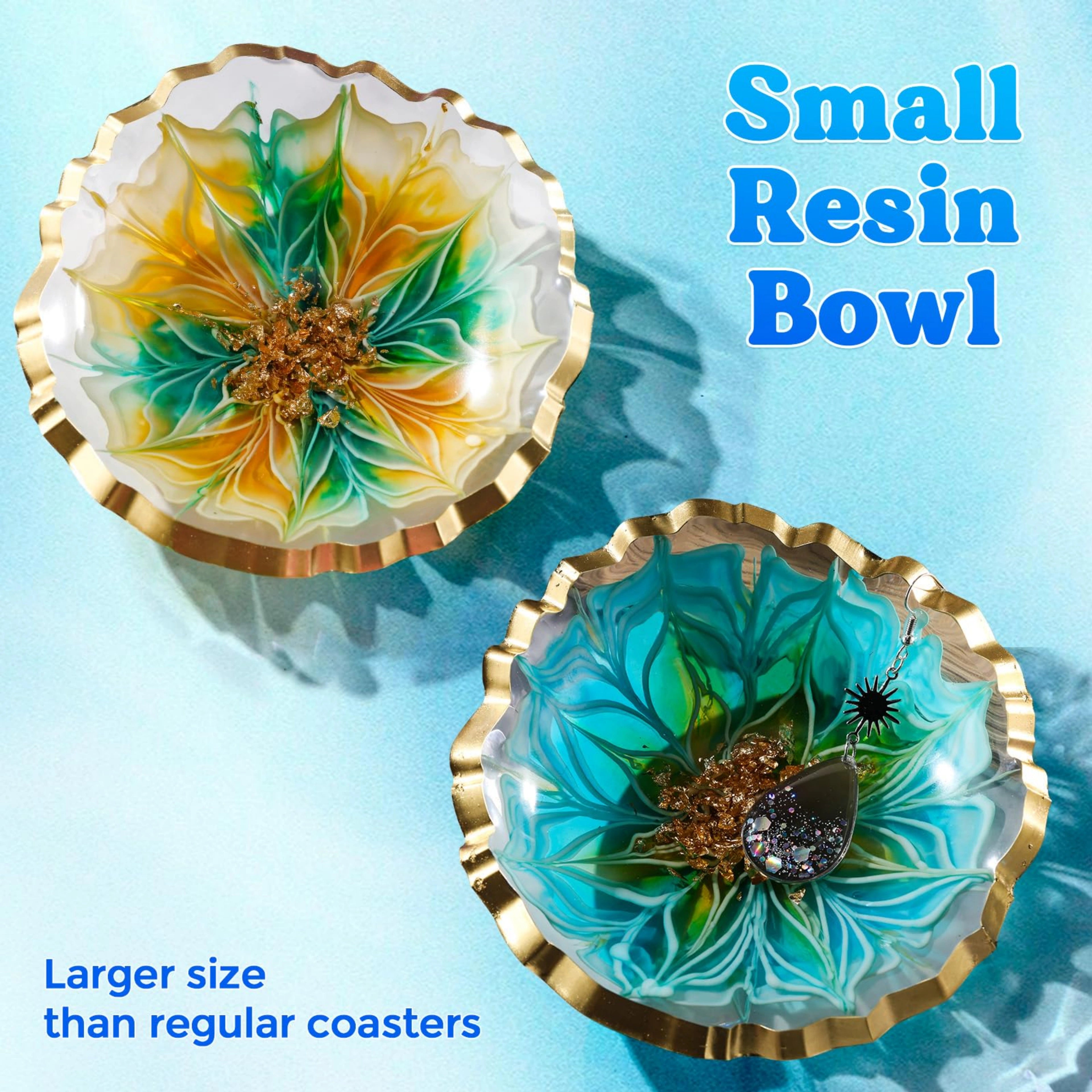 Geode Coaster Resin Molds