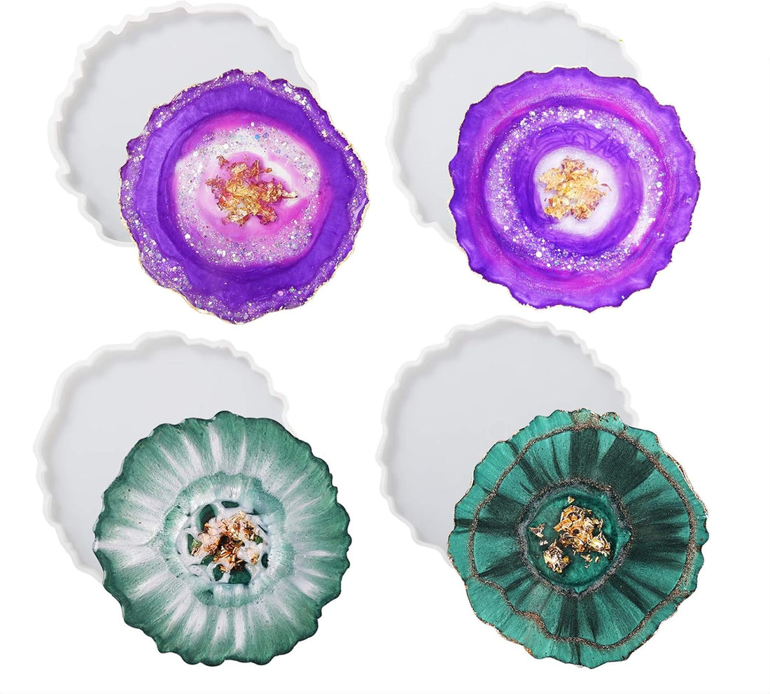 Geode Coaster Resin Molds