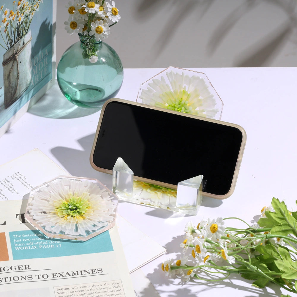 Geometric Shapes Coaster Resin Molds
