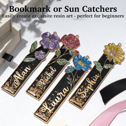 Gold Metal Bookmark Kit – BloomTop Series