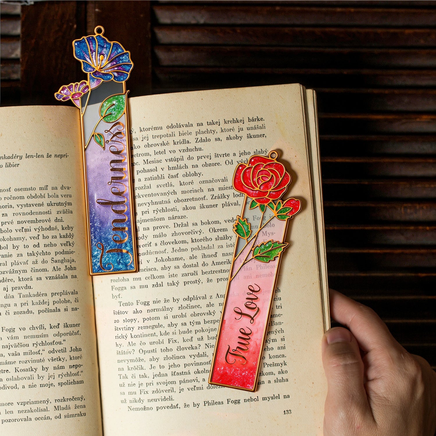 Gold Metal Bookmark Kit – BloomTop Series