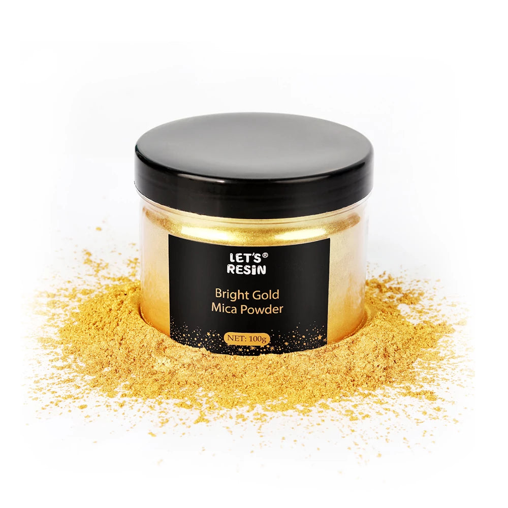 Gold Pearlescent Mica Powder