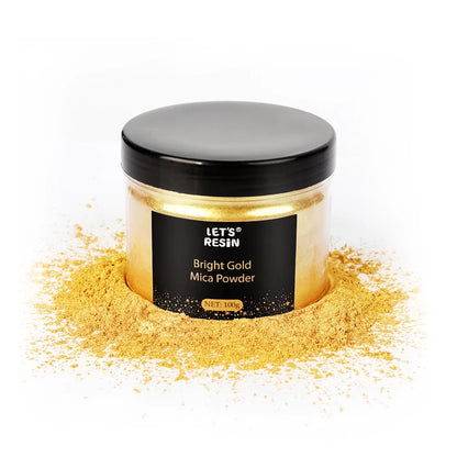 Gold Pearlescent Mica Powder