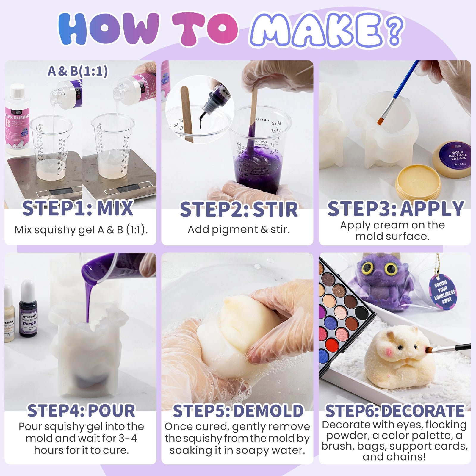 Taba Squishy Kit For Beginner