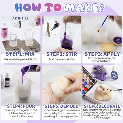 Taba Squishy Kit For Beginner