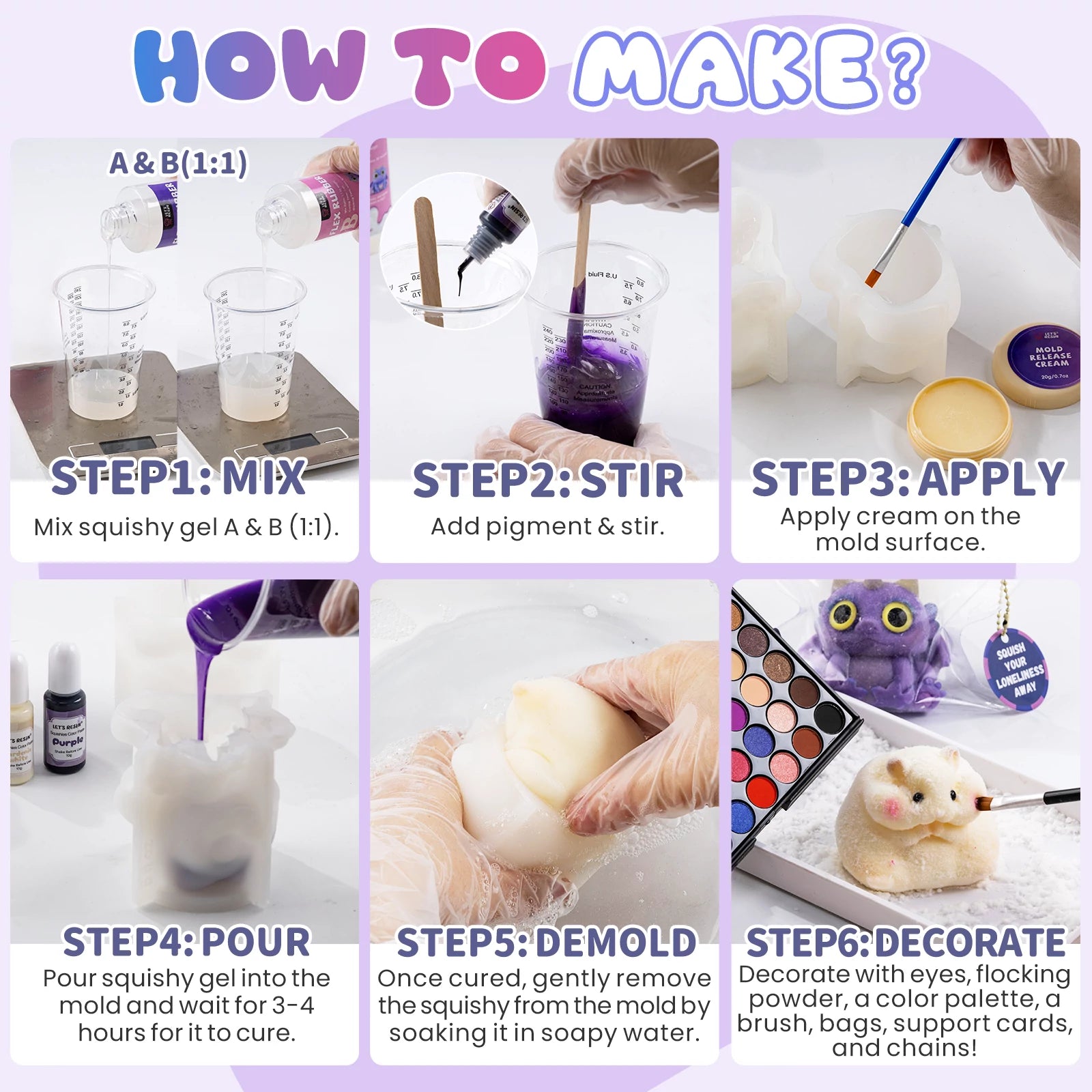 Taba Squishy Kit For Beginner