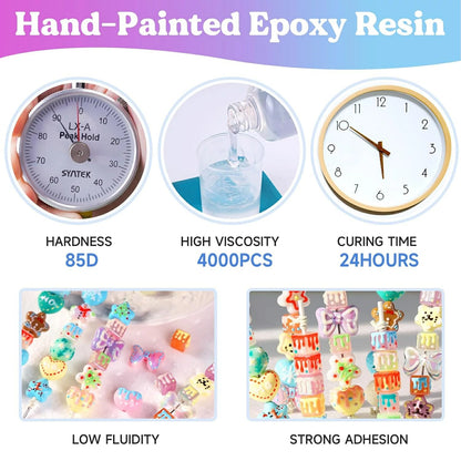 85D Hand-Painted Epoxy Resin