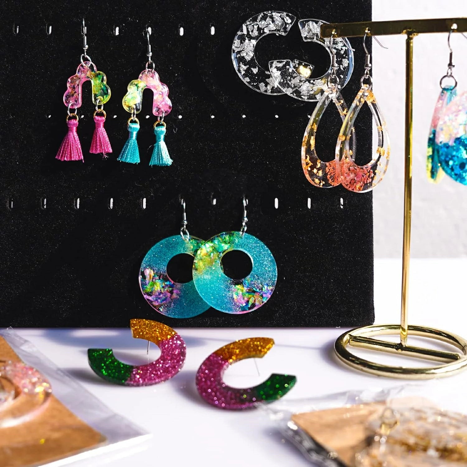 Epoxy Resin Jewelry Making Kit, Resin Kit for Beginners