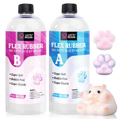 Super Soft Silicone Rubber For Cat Paws Making