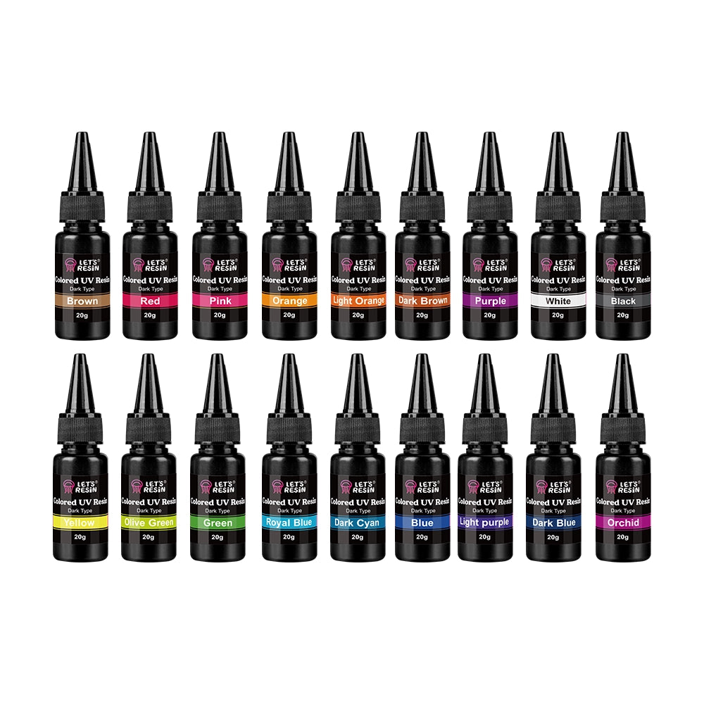 Multi-color UV Resin