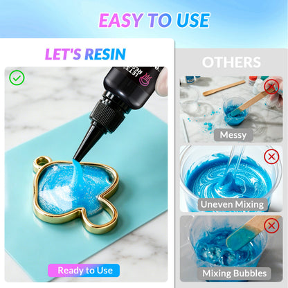 Multi-color Pearlescent UV Resin - 16 Colors