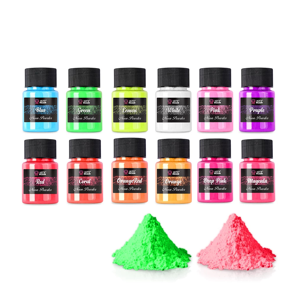 Neon Mica Powder Set