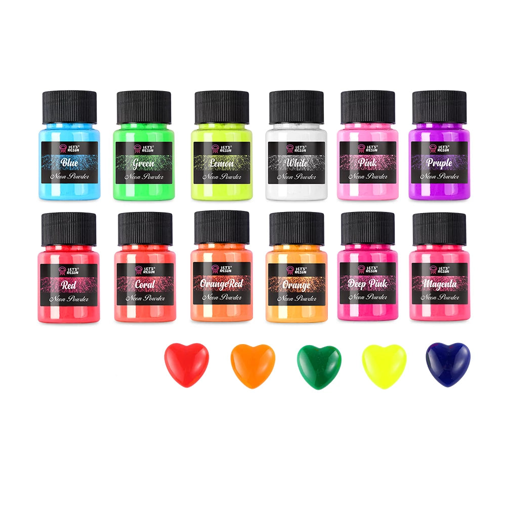 Neon Mica Powder Set