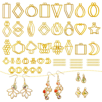 Metal Bezels for Jewelry Resin Crafts: Perfect for UV & Epoxy Metal Bezels for Jewelry Resin Crafts: Perfect for UV & Epoxy