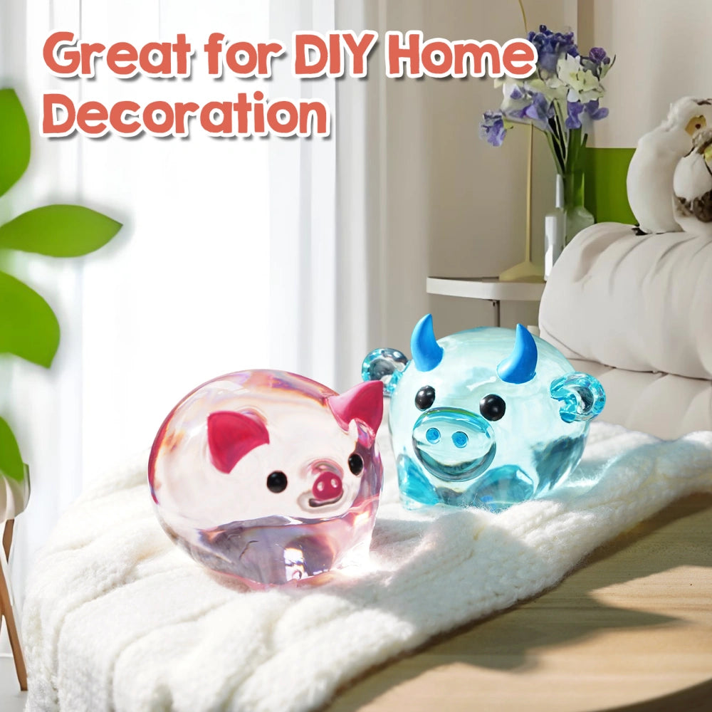 Pig &amp; Cow Resin Molds