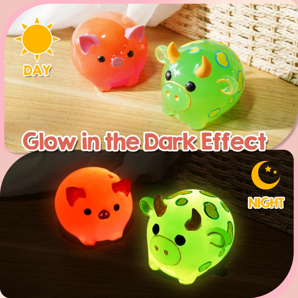 Pig &amp; Cow Resin Molds