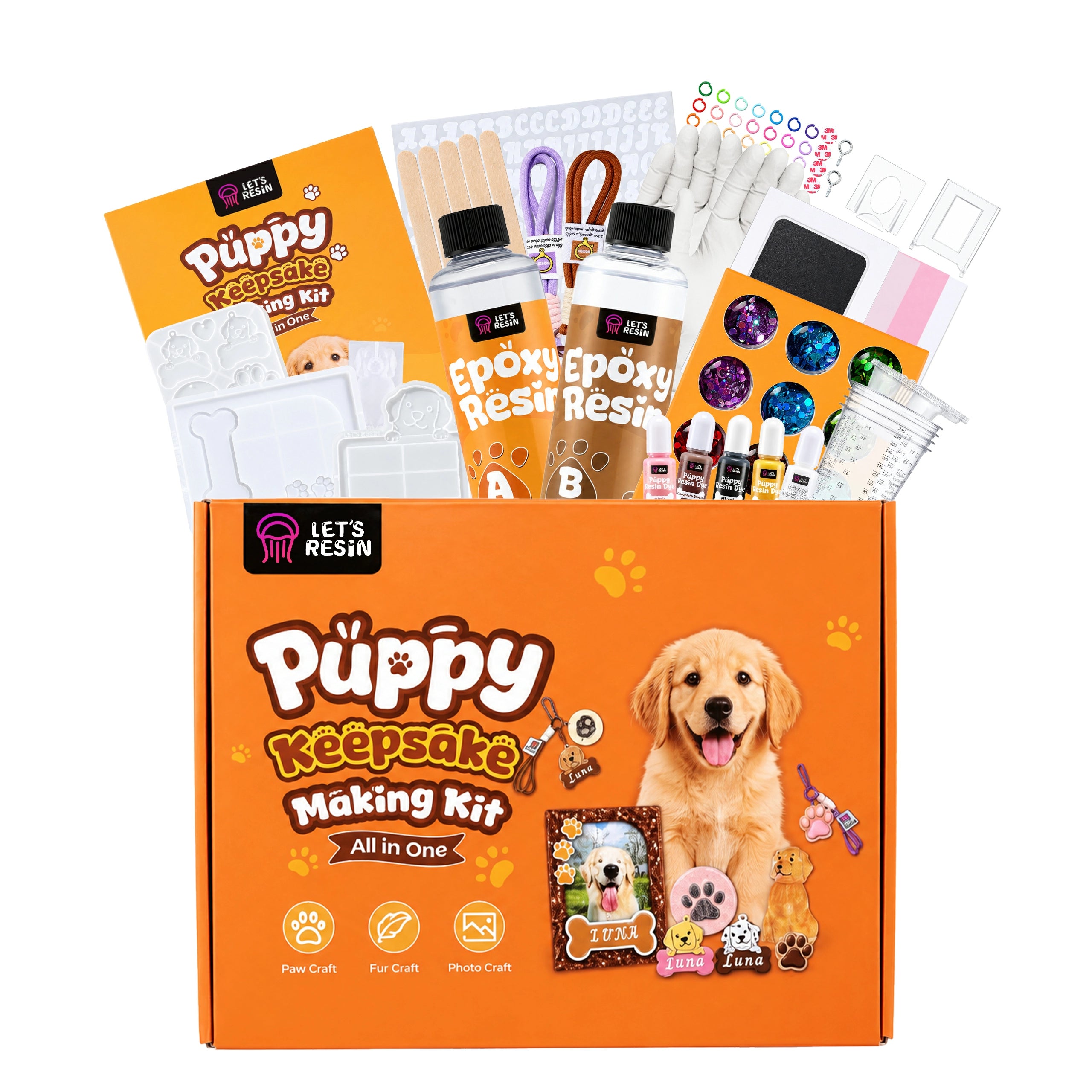 Puppy Keepsake Making All-in-one Kit