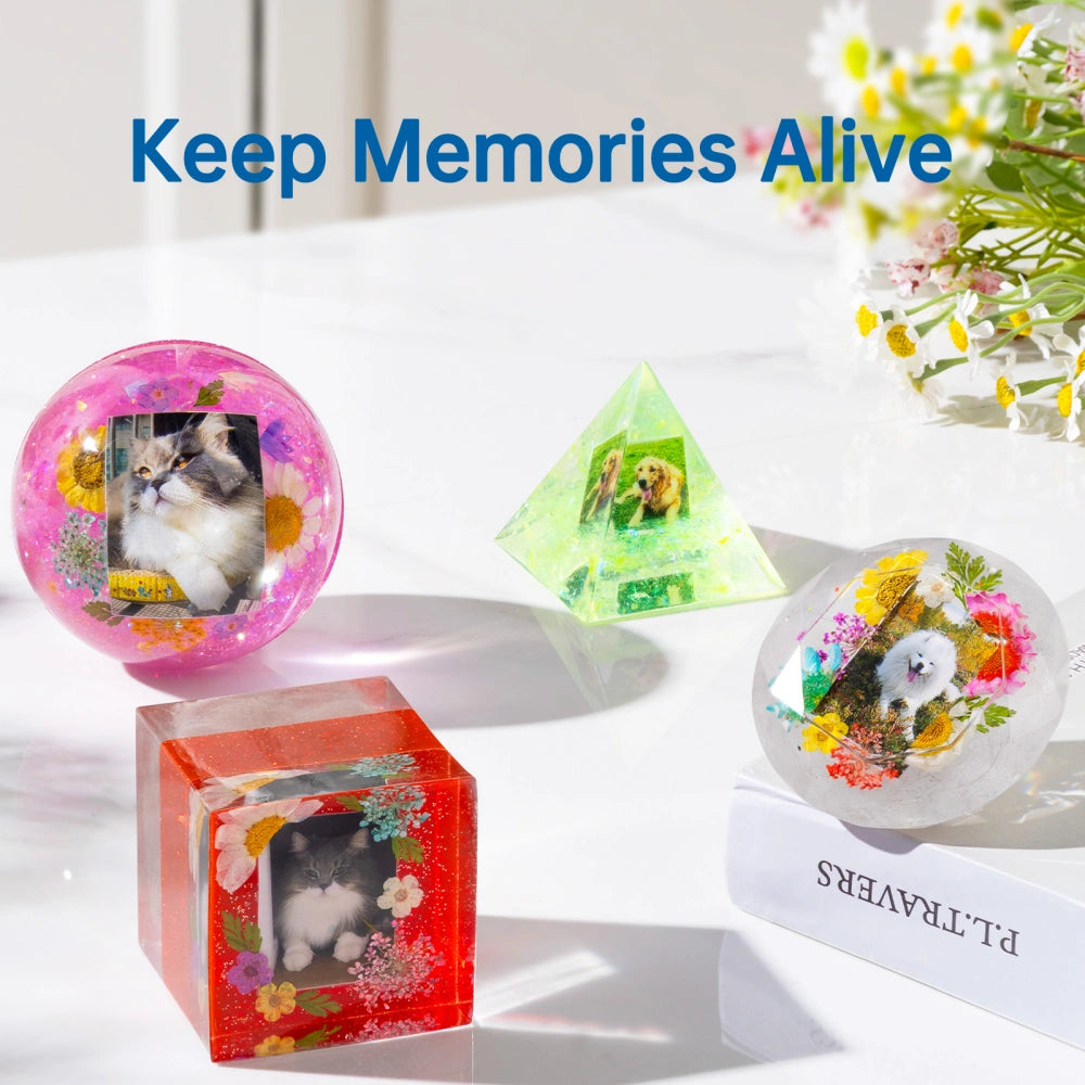 Sphere &amp; Pyramid Resin All-in-one Kit