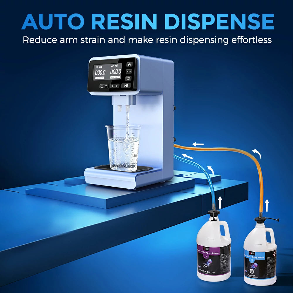 Rhea Auto Pump Machine For Resin