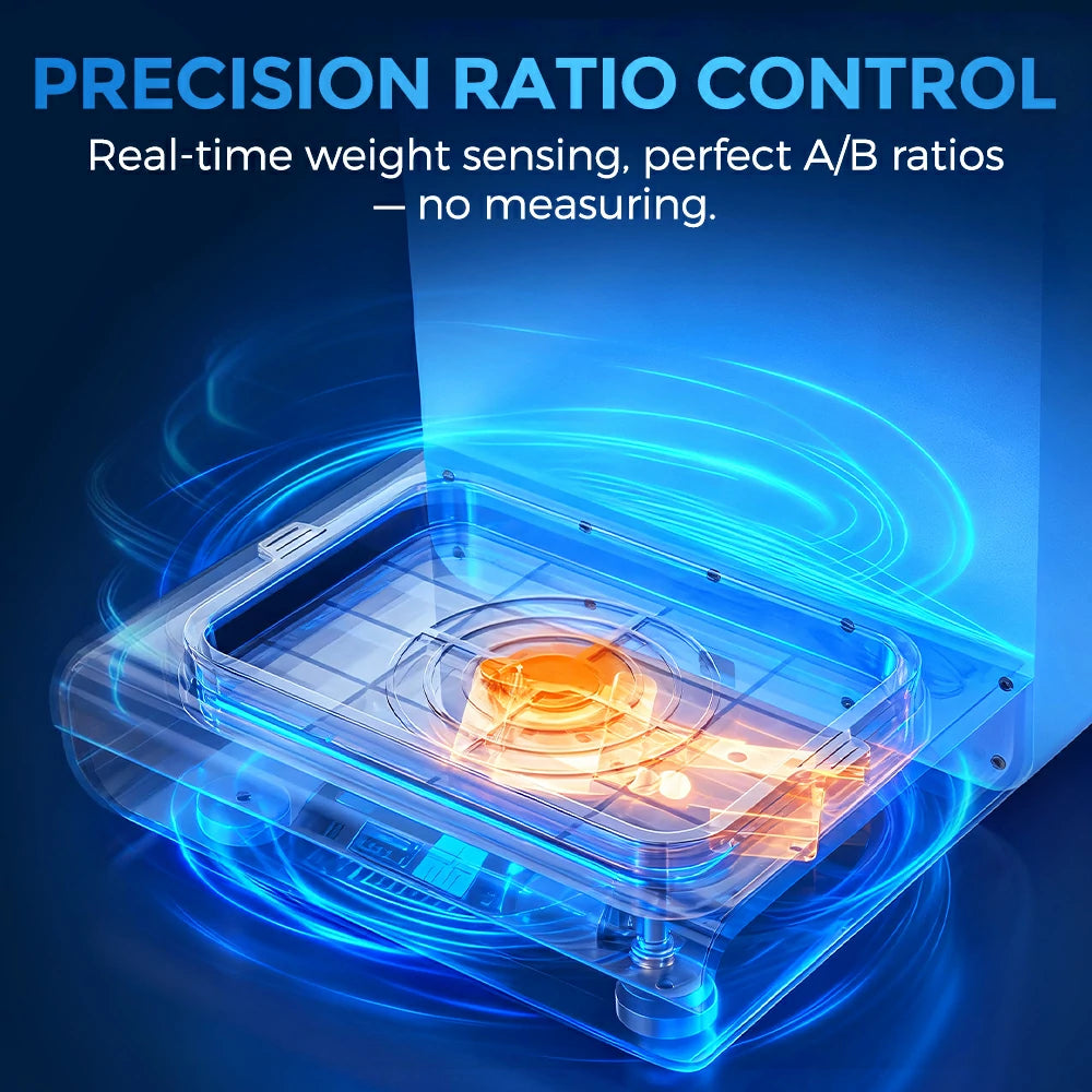 Rhea Auto Pump Machine For Resin