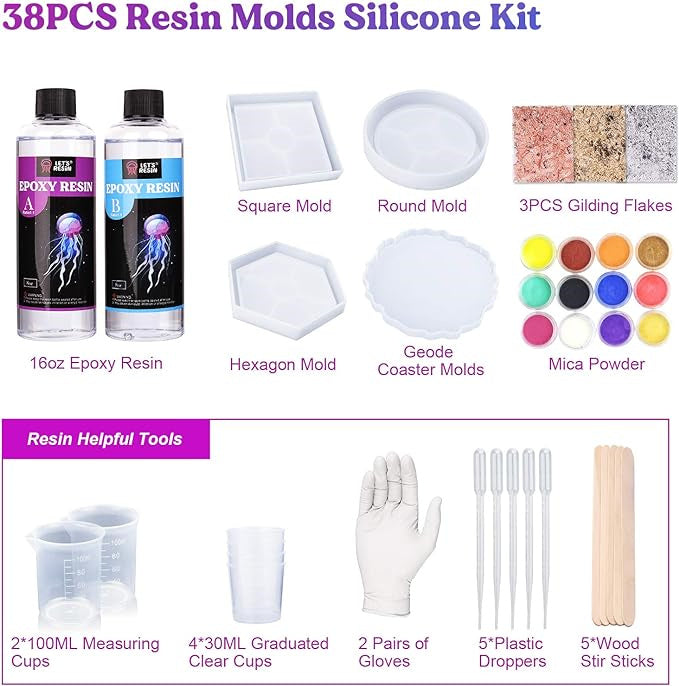 Epoxy Resin Kit for Beginners