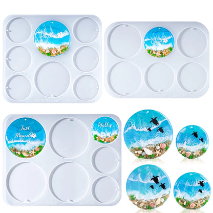 Round Shape Resin Molds