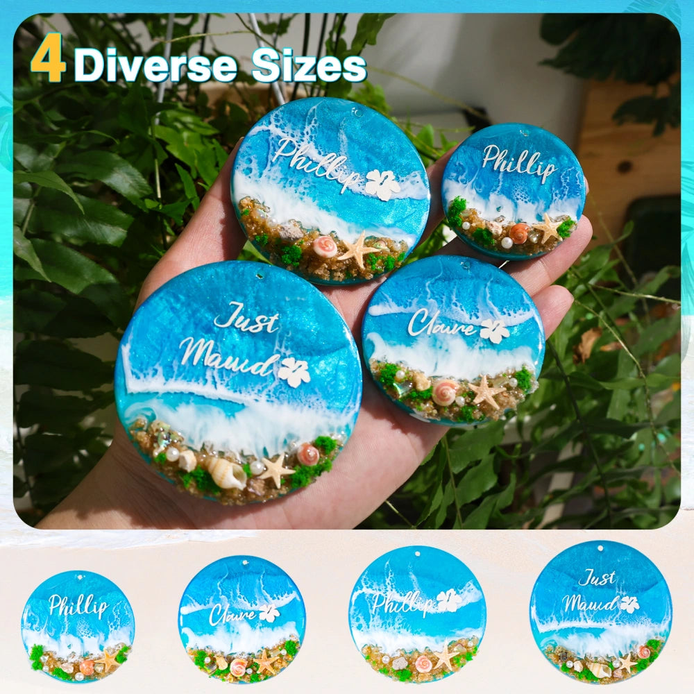 Round Resin Molds For Jewelry Making
