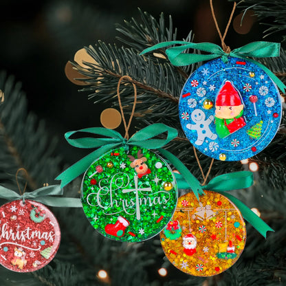 Round Shaped Resin Crafting 