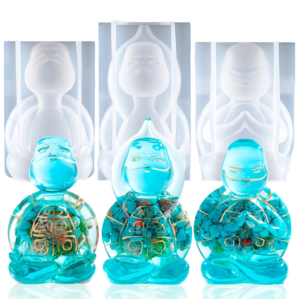 Sea Turtle Yoga Resin Molds
